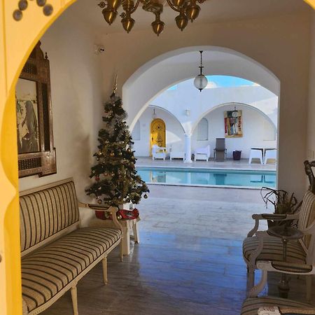 Musk De Djerba Suite Aziz Avec Piscine Temlale Buitenkant foto