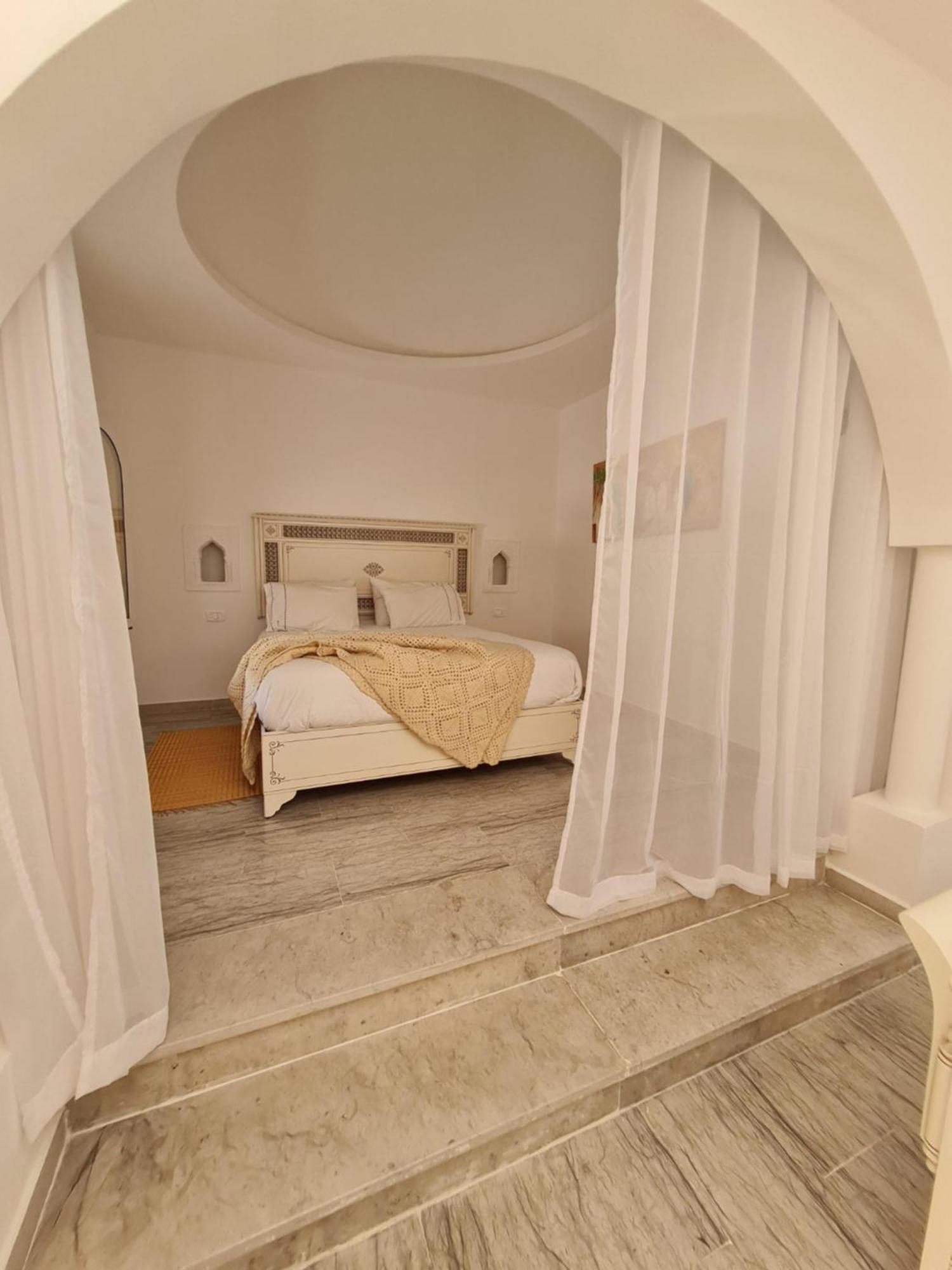 Musk De Djerba Suite Aziz Avec Piscine Temlale Buitenkant foto